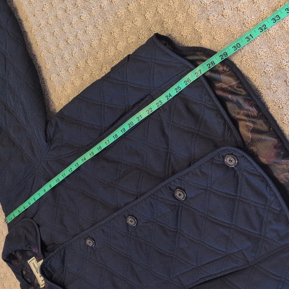 Vintage Women's L.L. Bean Quilted Coat With Thermomor Thermal Insulation - Picture 11 of 16